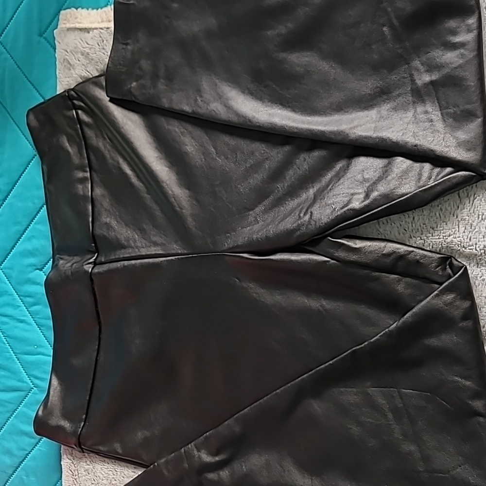 Dynamite Faux leather look pants